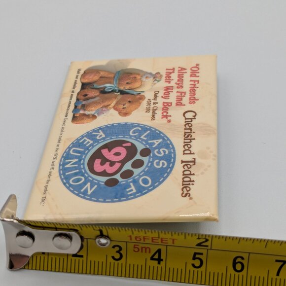 Cherished Teddies Pin "Old Friends Always Find Their Way Back" '93 Reunion - Picture 4 of 5